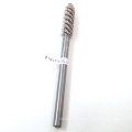 .138" Diameter with 600 Grit Aluminum Oxide Nylon and Stainless Steel Stem Wire Micro Spiral Brush